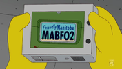 Manitoba license plate